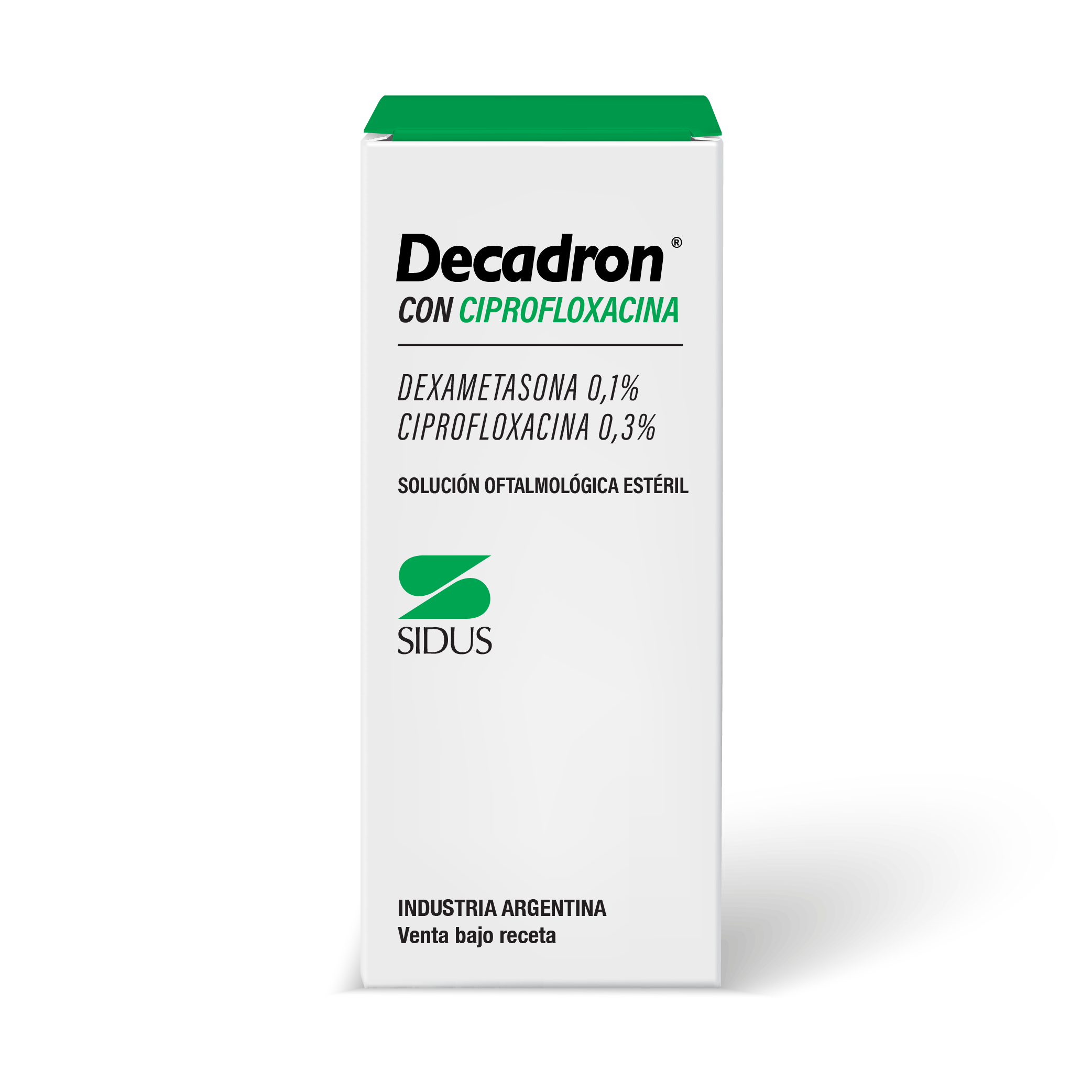 DECADRON C/CIPROFLOXACINA